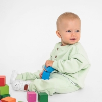 Штаны для малыша MINAKU: Basic Line BABY, цвет шалфей, рост 68-74 Штаны для малыша MINAKU: Basic Line BABY, цвет шалфей, рост 68-74