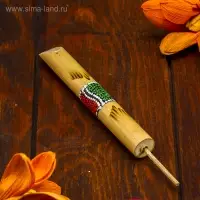 Сувенирный музыкальный инструмент &laquo;Свисток с узорами&raquo;, 15&times;1&times;1 см, МИКС