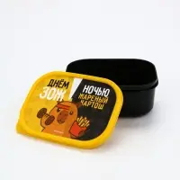 Ланч-бокс прямоугольный &laquo;ЗОЖ&raquo;, 500 мл