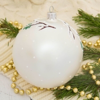 Шар "Филин" d- 9,5 см Шар "Филин" d- 9,5 см