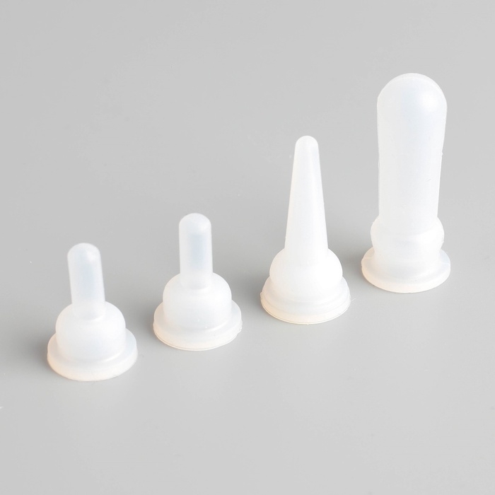 Набор для вскармливания &laquo;Пушистое счастье&raquo; для котят, 60 мл, с 4 сосками и ёршиком