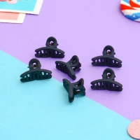 Краб для волос "Ариэлла" (набор 6 шт) зубчики дуга, 2,5 см, чёрный Краб для волос "Ариэлла" (набор 6 шт) зубчики дуга, 2,5 см, чёрный