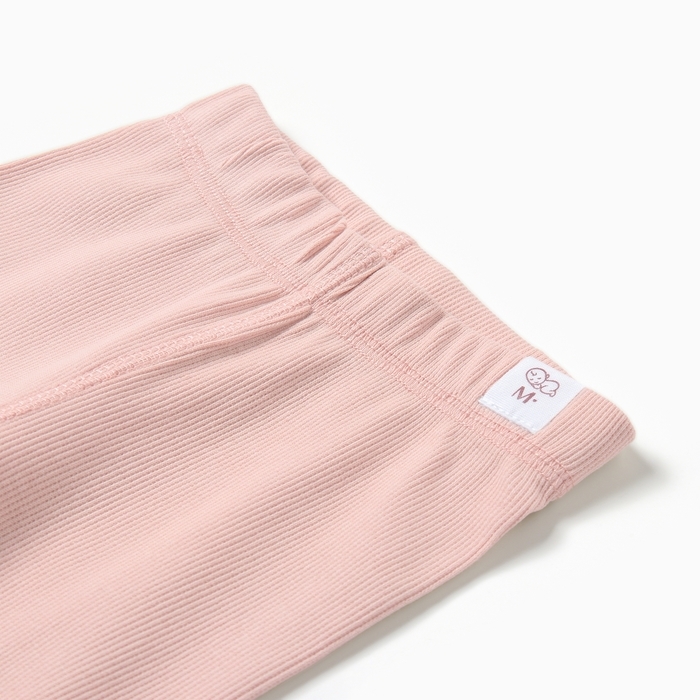 Штанишки детские MINAKU: Basic Line BABY, цвет пудрово-розовый, рост 68-74 Штанишки детские MINAKU: Basic Line BABY, цвет пудрово-розовый, рост 68-74