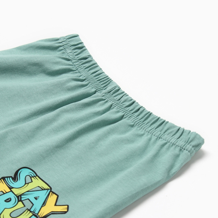 Шорты для мальчика, цвет шалфей, рост 74 см