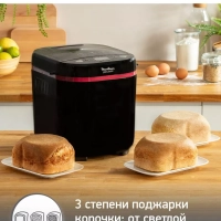 Хлебопечка Pain & Plaisir OW220830, черный, 720 Вт