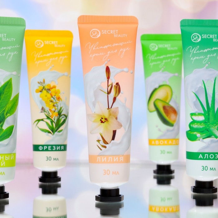 Крем для рук &laquo;Природная энергия&raquo;, набор 5 шт