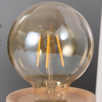 Светильник "Цилиндр" большие сердца LED 2хАА 8,5х8,5х17см