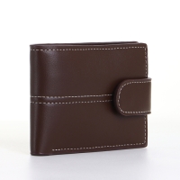 Портмоне мужское на кнопке, цвет коричневый Портмоне мужское на кнопке, цвет коричневый