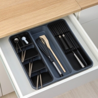 Лоток для столовых приборов и ножей, 40&times;40&times;5,1см, 7 отделений