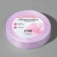 Лента капроновая, 20 мм, 20 ± 1 м, цвет сиреневый №44 Лента капроновая, 20 мм, 20 ± 1 м, цвет сиреневый №44