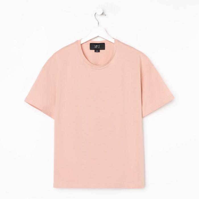 Футболка женская MIST basic, L-XL, розовый Футболка женская MIST basic, L-XL, розовый