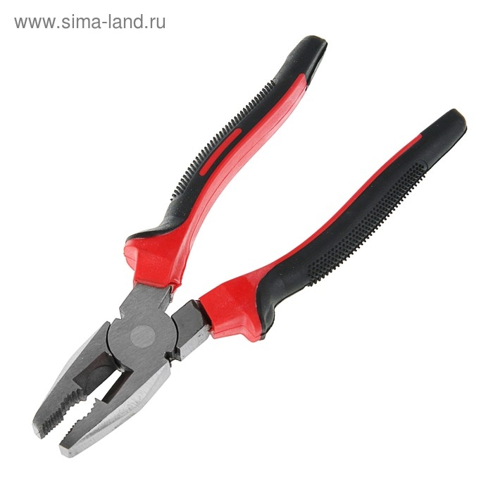 Плоскогубцы комбинированные ЛОМ, шлифованные, двухкомпонентные рукоятки, 200 мм Плоскогубцы комбинированные ЛОМ, шлифованные, двухкомпонентные рукоятки, 200 мм