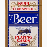 Карты игральные 54 шт Beer, карта 5.7 х 8.7 см, синяя рубашка, 280 г