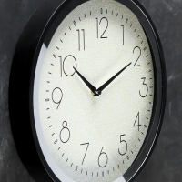 Часы настенные интерьерные &laquo;Блестки&raquo;, плавный ход, d-35 см