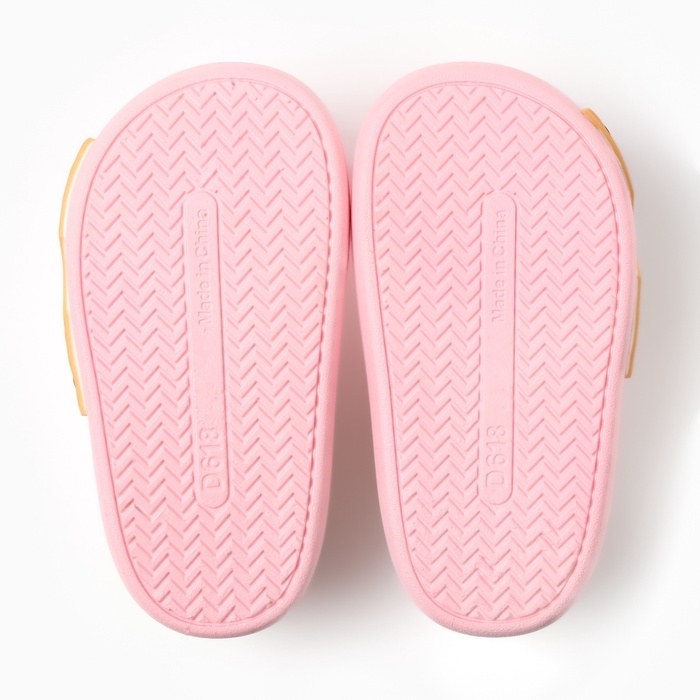 Тапочки детские, размер 32-33, цвет розовый Тапочки детские, размер 32-33, цвет розовый