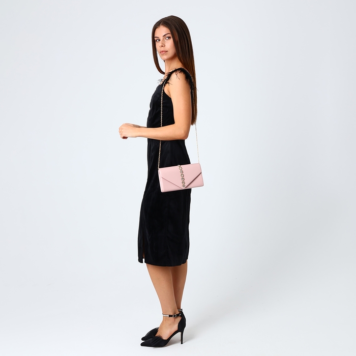 Сумка-клатч на магните, цвет розовый Сумка-клатч на магните, цвет розовый