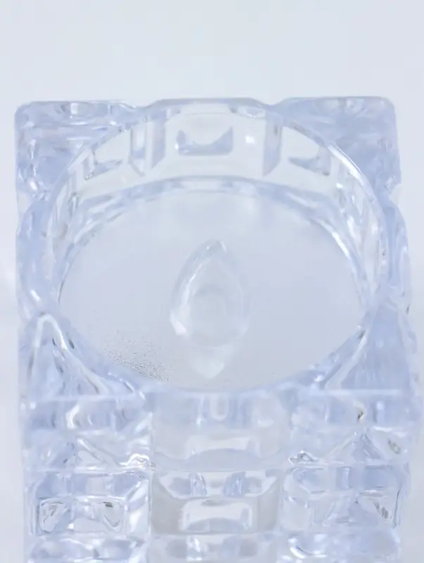 Светодиодная свеча LED "Свеча в кубе" 3хLR1130, прозрачный 4,7х4,7х4,7 см