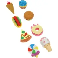 Набор фигурных ластиков &laquo;Вкусняшки&raquo;, 8 штук, МИКС