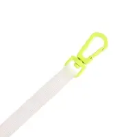 Застежка-карабин Snap Hook, S, желтый неон