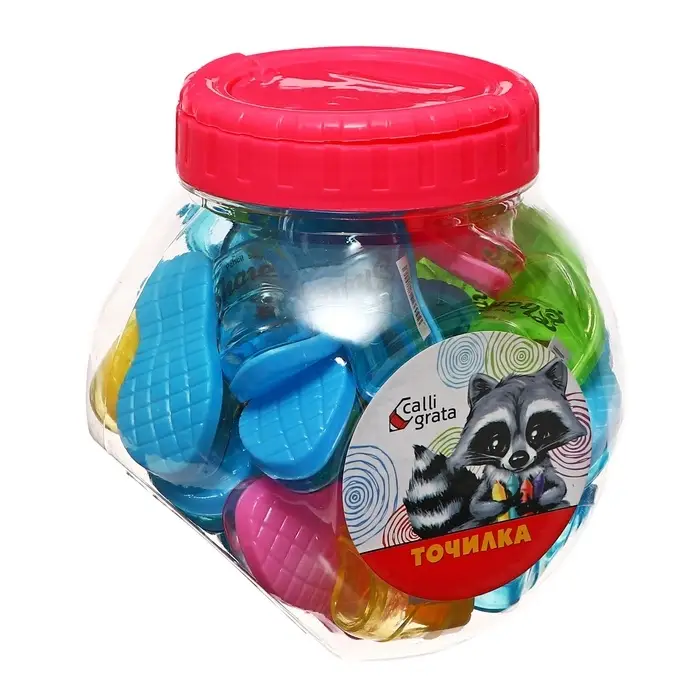 Точилка с контейнером &laquo;Кроссовки&raquo;, МИКС