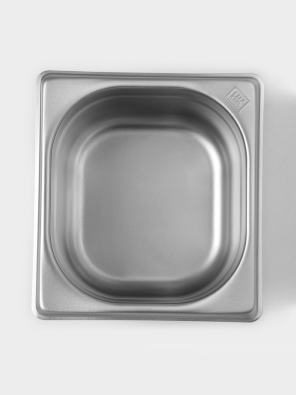 Гастроемкость 1/6x100 мм, 176x162x100 мм, толщина 0,8 мм