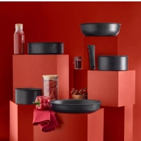 Набор посуды со съемной ручкой Ingenio Exception Noir