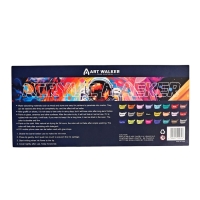 Набор маркеров акриловых 24 цвета, конусный наконечник 0,7мм