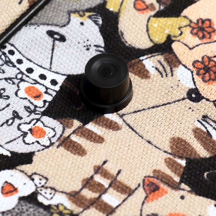 Сумка-переноска каркасная "Кошки", размер S, 37,5 х 17 х 22 см