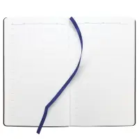 Ежедневник Knit, недатированный, темно-синий