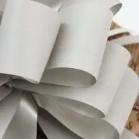 Бант - шар №4.5, серебро