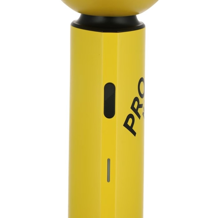 Электробритва BQ SV2005, 5 Вт, роторная, 3 головки, сухое/влажное бритьё, от АКБ, жёлтая