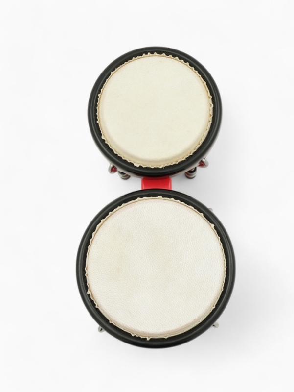 Барабан Бонго Music Life 4 х 5 дюймов, красный