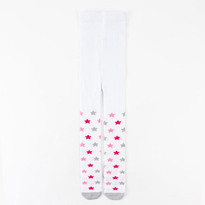Колготки детские KAFTAN «Звёзды» 104-110 см, цвет белый Колготки детские KAFTAN «Звёзды» 104-110 см, цвет белый