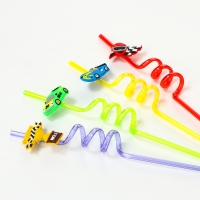 Трубочки для коктейля &laquo;Тачки&raquo;, набор 4 шт.