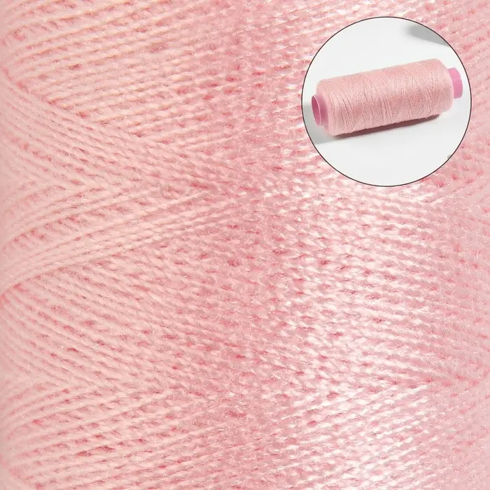 Нитки 40/2, 200 м, светло-розовые №103