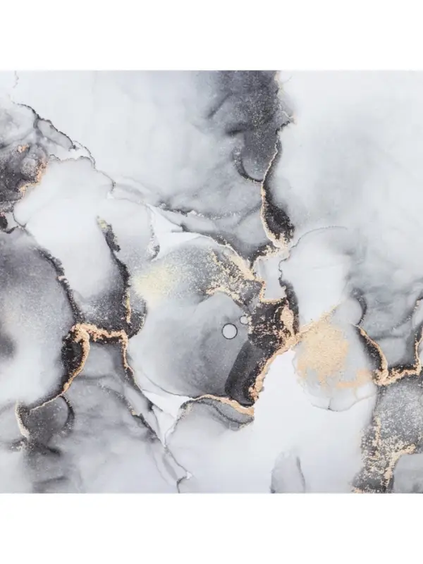 Бумага упаковочная глянцевая двухсторонняя &laquo;Тёмный мрамор&raquo;, 70 х 100 см