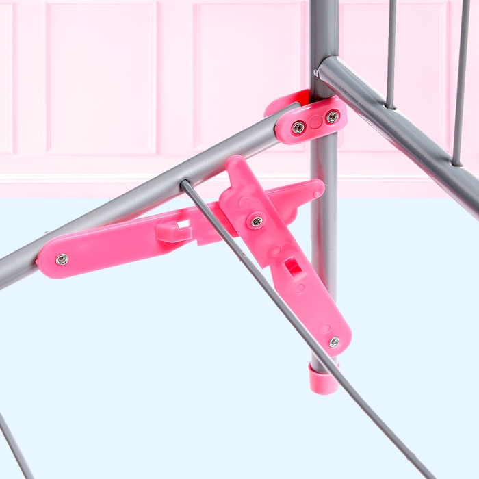 Кровать для кукол, металлический каркас