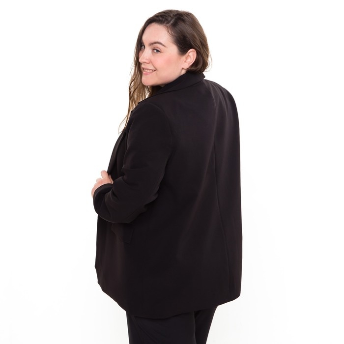 Пиджак женский, цвет черный, размер 54 Пиджак женский, цвет черный, размер 54