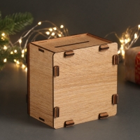 Новогодняя копилка "Олени" 12х12х9 см Новогодняя копилка "Олени" 12х12х9 см