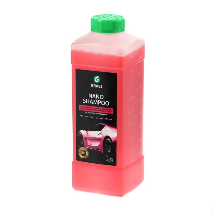 Наношампунь Grass Nano Shampoo, 1 л, контактный Наношампунь Grass Nano Shampoo, 1 л, контактный
