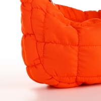 Сумка молодёжная на молнии, цвет оранжевый