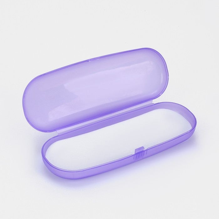 Футляр для очков на хлопушке, длина 16 см, цвет МИКС