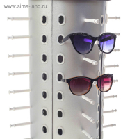 Стойка для очков вращающаяся, 36 мест с зеркалом 30&times;30&times;65