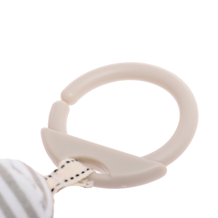 Развивающая погремушка-подвеска &laquo;Слон&raquo;, цвет серый