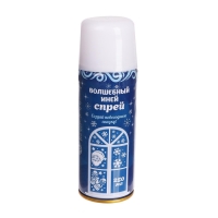 Новый год! Искусственный снег спрей &laquo;Иней&raquo; для декора, 250 мл, цвет белый