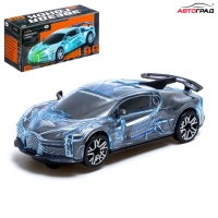 Машина «Crazy race, Гонки», русская озвучка, световые и звуковые эффекты, работает от батареек, цвет серый Машина «Crazy race, Гонки», русская озвучка, световые и звуковые эффекты, работает от батареек, цвет серый