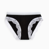 Трусы женские слипы, цвет черный, р-р 42-44 Трусы женские слипы, цвет черный, р-р 42-44