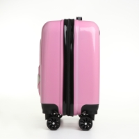 Чемодан детский 32 л (S) HappyAnt, отдел на молнии, цвет розовый Чемодан детский 32 л (S) HappyAnt, отдел на молнии, цвет розовый