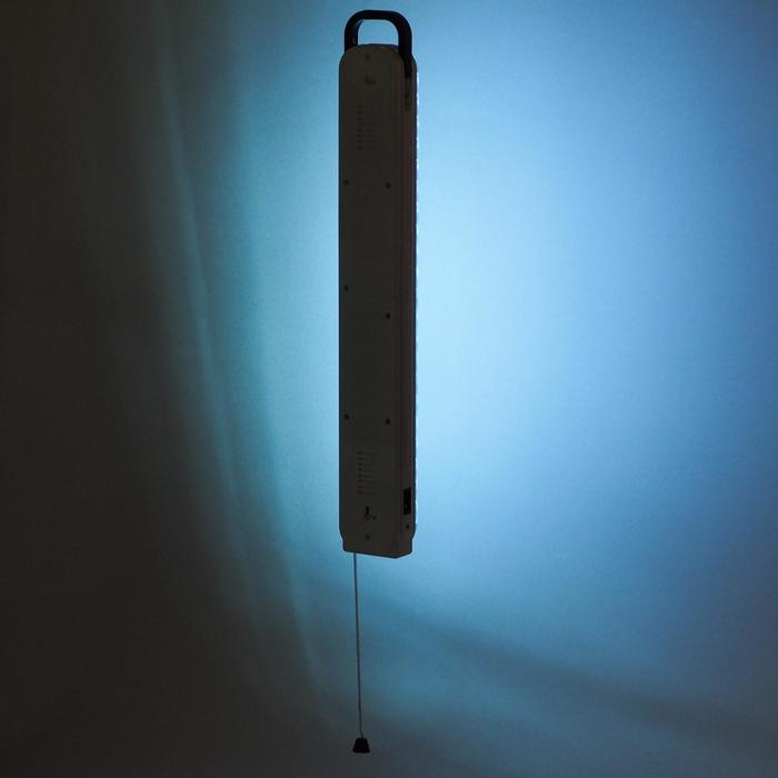 Фонарь-лампа аккумуляторный, YJ-6805TP, 63 LED, 6&times;43 см