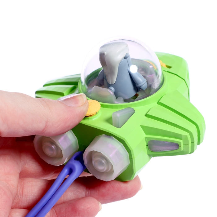 Проектор &laquo;Космический корабль&raquo;, свет, цвета МИКС